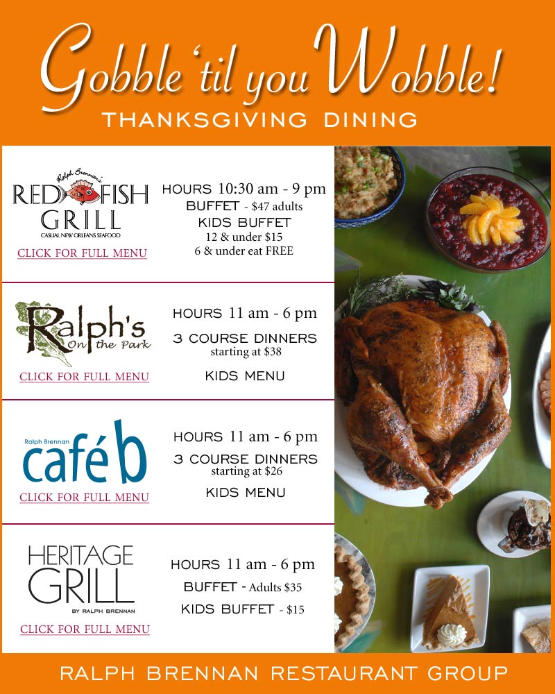 Thanksgiving Menus