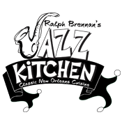 Ralph Brennan's Jazz Kitchen Black and White Logo