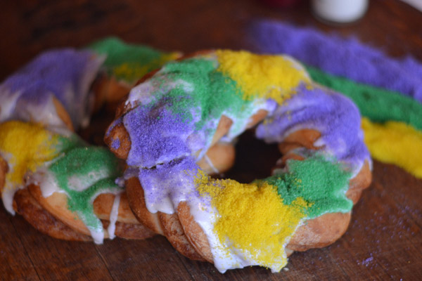 King Cake at Red Fish Grill