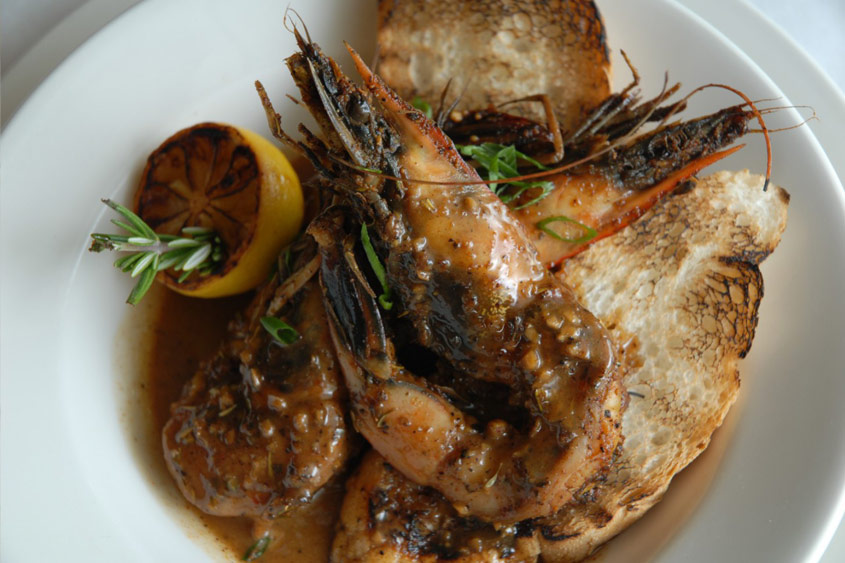 BBQ Shrimp at Red Fish Grill